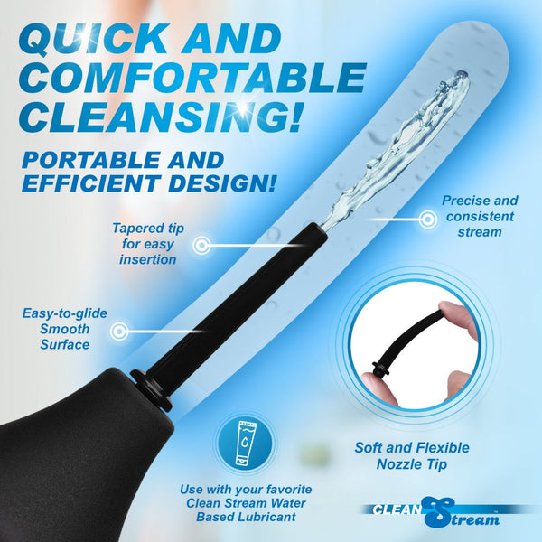 Thin Tip Silicone Enema Bulb