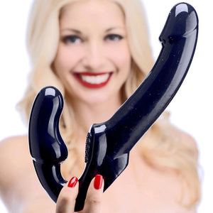 Revolver Strapless Strap On G-Spot Dildo