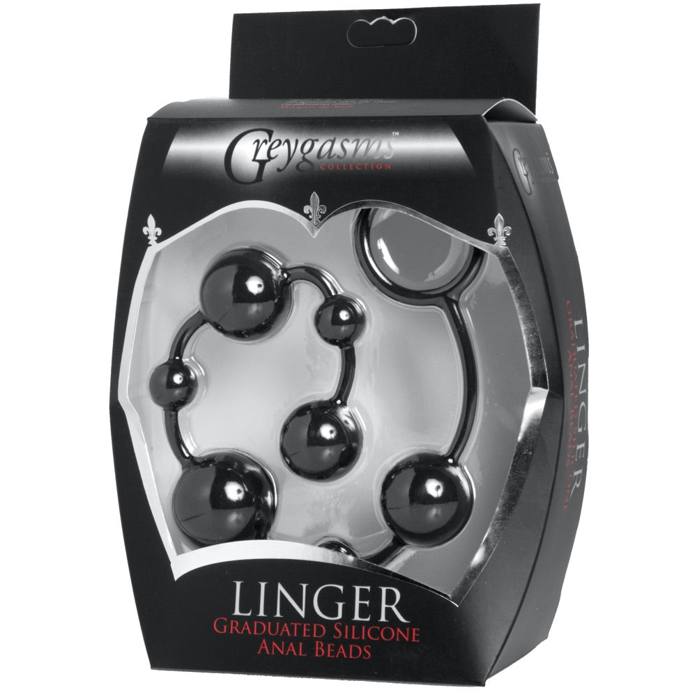 Linger Graduated Silicone Anal Beads
