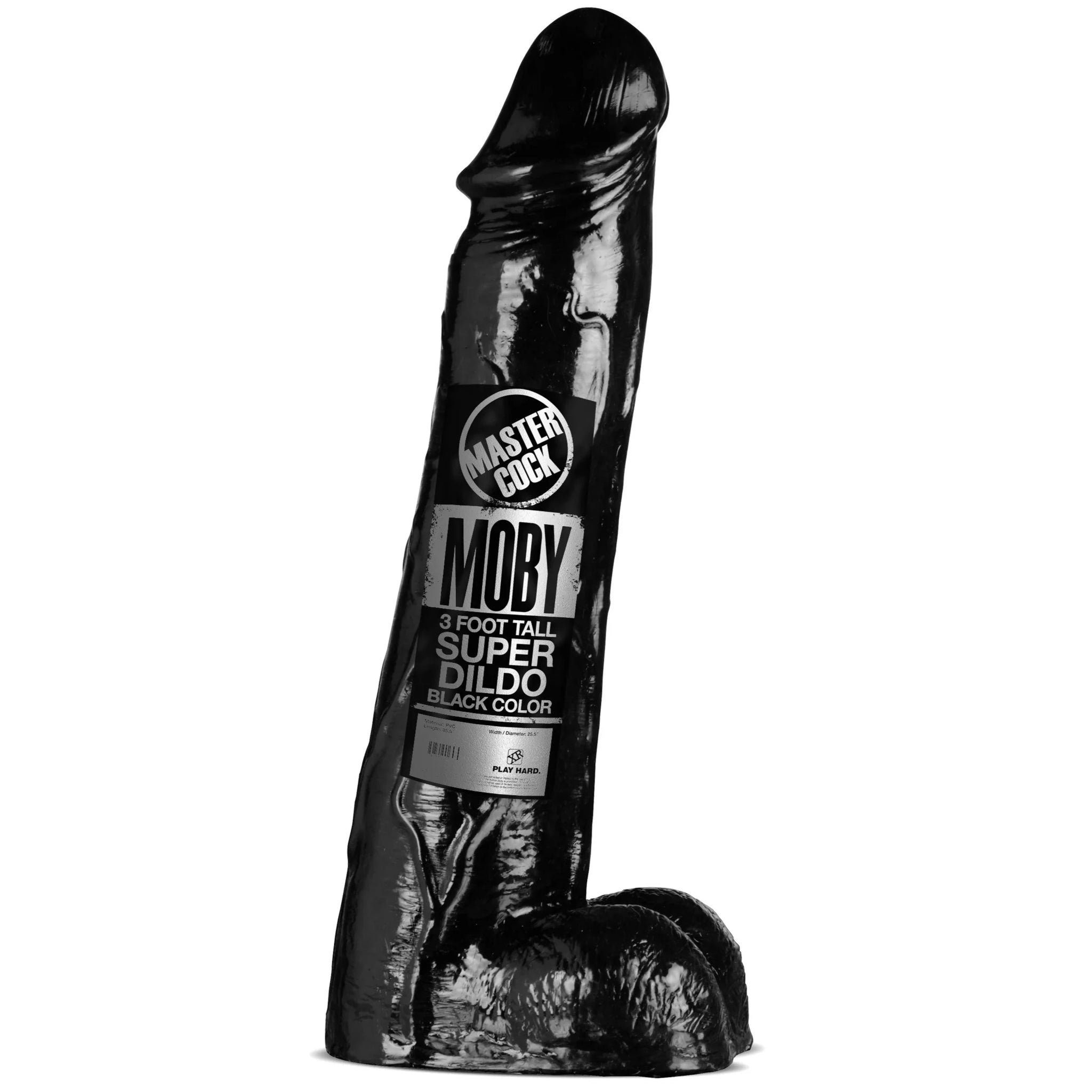 Moby The World's Largest Dildo - Black