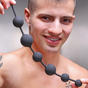 Master Series Serpent 6 Silicone Beads of Pleasure - Extreme Toyz Singapore - https://extremetoyz.com.sg - Sex Toys and Lingerie Online Store - Bondage Gear / Vibrators / Electrosex Toys / Wireless Remote Control Vibes / Sexy Lingerie and Role Play / BDSM / Dungeon Furnitures / Dildos and Strap Ons  / Anal and Prostate Massagers / Anal Douche and Cleaning Aide / Delay Sprays and Gels / Lubricants and more...