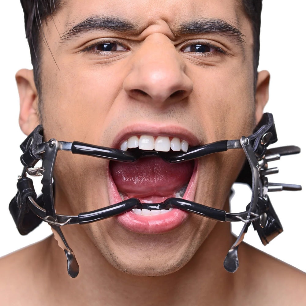 Ratchet Style Jennings Mouth Gag with Strap