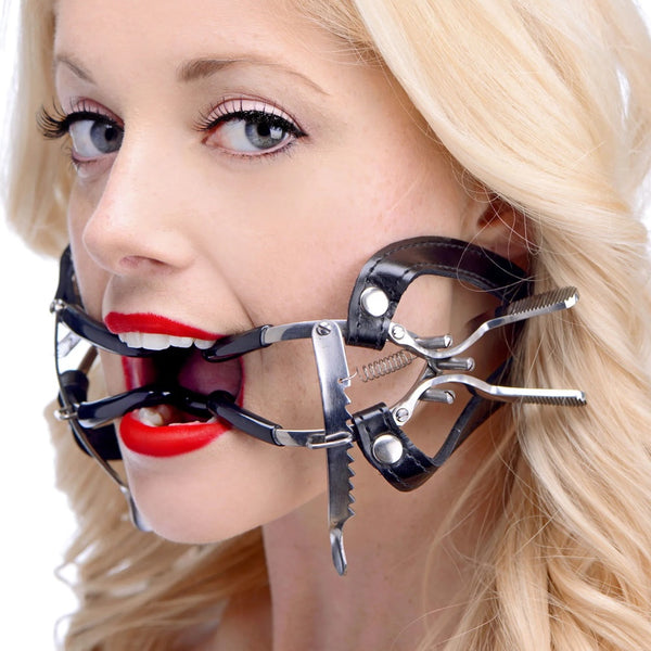 Ratchet Style Jennings Mouth Gag with Strap