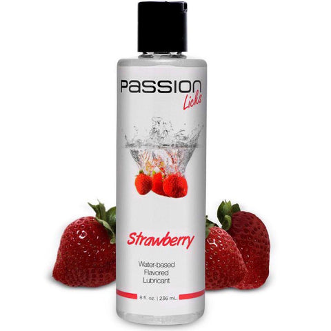 Strawberry Flavored Lubricant 8 oz.