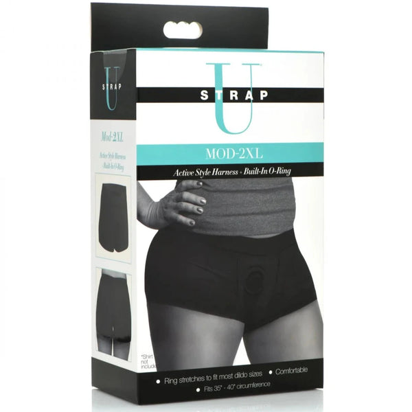 Plus Size Mod Strap On Style Harness with Built In O Ring - Plus Size