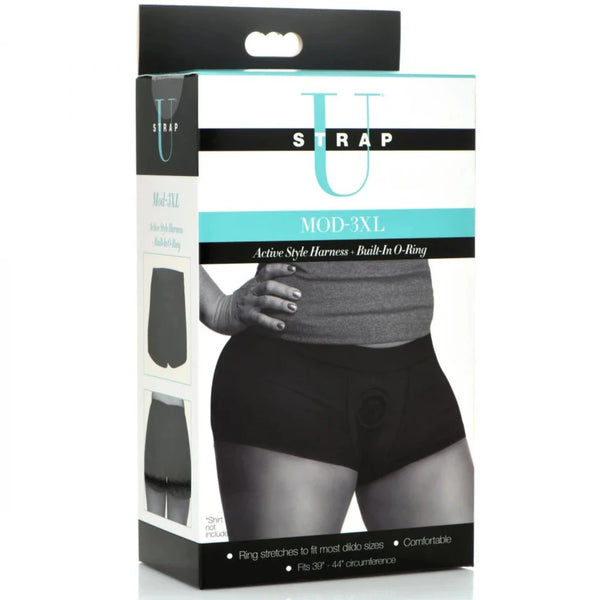 Plus Size Mod Strap On Style Harness with Built In O Ring - Plus Size