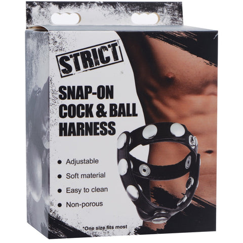 Snap-On Cock and Ball Harness