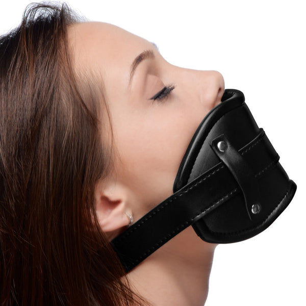 Cock Head Silicone Mouth Gag