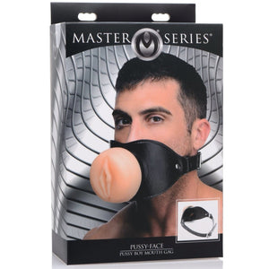 Master Series Pussy-Face Mouth Gag - Extreme Toyz Singapore - https://extremetoyz.com.sg - Sex Toys and Lingerie Online Store - Bondage Gear / Vibrators / Electrosex Toys / Wireless Remote Control Vibes / Sexy Lingerie and Role Play / BDSM / Dungeon Furnitures / Dildos and Strap Ons / Anal and Prostate Massagers / Anal Douche and Cleaning Aide / Delay Sprays and Gels / Lubricants and more...