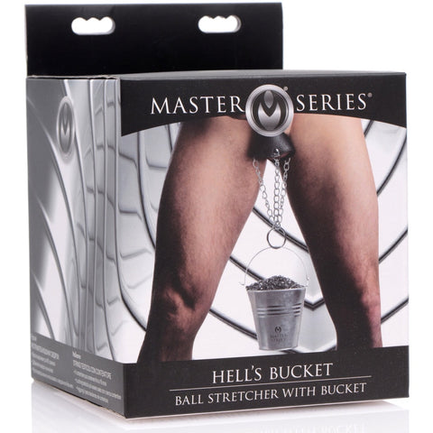 Master Series Hells Bucket Ball Stretcher - Extreme Toyz Singapore - https://extremetoyz.com.sg - Sex Toys and Lingerie Online Store - Bondage Gear / Vibrators / Electrosex Toys / Wireless Remote Control Vibes / Sexy Lingerie and Role Play / BDSM / Dungeon Furnitures / Dildos and Strap Ons  / Anal and Prostate Massagers / Anal Douche and Cleaning Aide / Delay Sprays and Gels / Lubricants and more...