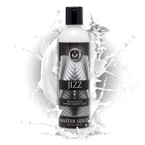 Master Series - Jizz Unscented Water-Based Lube 8 oz. - Extreme Toyz Singapore - https://extremetoyz.com.sg - Sex Toys and Lingerie Online Store