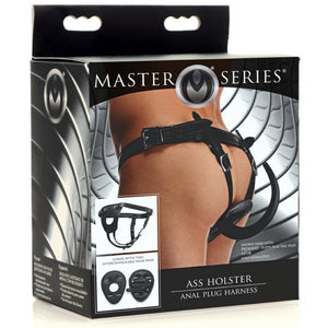 Master Series Ass Holster Anal Plug Harness - Extreme Toyz Singapore - https://extremetoyz.com.sg - Sex Toys and Lingerie Online Store - Bondage Gear / Vibrators / Electrosex Toys / Wireless Remote Control Vibes / Sexy Lingerie and Role Play / BDSM / Dungeon Furnitures / Dildos and Strap Ons  / Anal and Prostate Massagers / Anal Douche and Cleaning Aide / Delay Sprays and Gels / Lubricants and more...