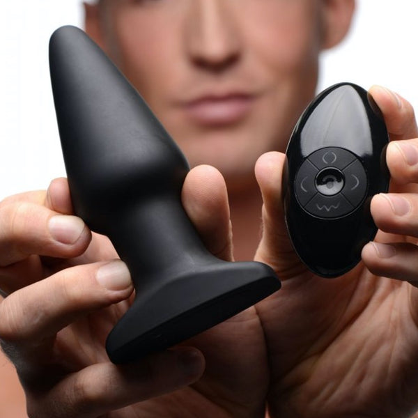 Rimmers Model R Smooth Rimming Plug with Remote - Extreme Toyz Singapore - https://extremetoyz.com.sg - Sex Toys and Lingerie Online Store - Bondage Gear / Vibrators / Electrosex Toys / Wireless Remote Control Vibes / Sexy Lingerie and Role Play / BDSM / Dungeon Furnitures / Dildos and Strap Ons / Anal and Prostate Massagers / Anal Douche and Cleaning Aide / Delay Sprays and Gels / Lubricants and more...