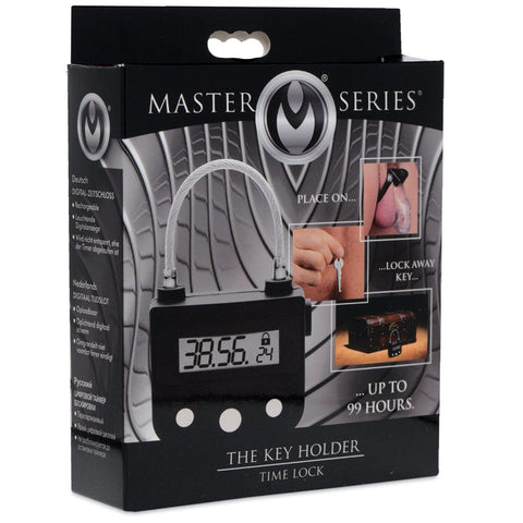 Master Series The Chastity Time Lock - Extreme Toyz Singapore - https://extremetoyz.com.sg - Sex Toys and Lingerie Online Store - Bondage Gear / Vibrators / Electrosex Toys / Wireless Remote Control Vibes / Sexy Lingerie and Role Play / BDSM / Dungeon Furnitures / Dildos and Strap Ons  / Anal and Prostate Massagers / Anal Douche and Cleaning Aide / Delay Sprays and Gels / Lubricants and more...