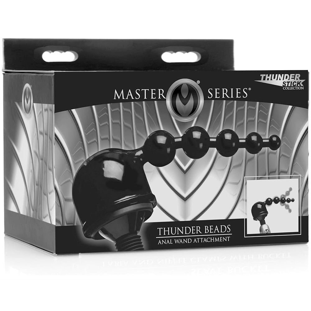 Master Series Thunder Beads Anal Wand Attachment - Extreme Toyz Singapore - https://extremetoyz.com.sg - Sex Toys and Lingerie Online Store - Bondage Gear / Vibrators / Electrosex Toys / Wireless Remote Control Vibes / Sexy Lingerie and Role Play / BDSM / Dungeon Furnitures / Dildos and Strap Ons  / Anal and Prostate Massagers / Anal Douche and Cleaning Aide / Delay Sprays and Gels / Lubricants and more...