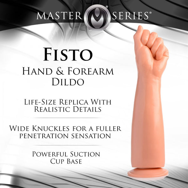 Master Series Fisto Clenched Fist Dildo - Extreme Toyz Singapore - https://extremetoyz.com.sg - Sex Toys and Lingerie Online Store - Bondage Gear / Vibrators / Electrosex Toys / Wireless Remote Control Vibes / Sexy Lingerie and Role Play / BDSM / Dungeon Furnitures / Dildos and Strap Ons / Anal and Prostate Massagers / Anal Douche and Cleaning Aide / Delay Sprays and Gels / Lubricants and more...