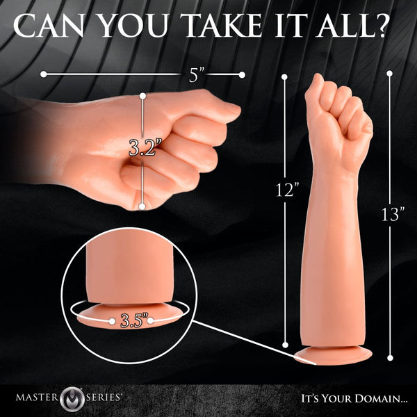 Master Series Fisto Clenched Fist Dildo - Extreme Toyz Singapore - https://extremetoyz.com.sg - Sex Toys and Lingerie Online Store - Bondage Gear / Vibrators / Electrosex Toys / Wireless Remote Control Vibes / Sexy Lingerie and Role Play / BDSM / Dungeon Furnitures / Dildos and Strap Ons / Anal and Prostate Massagers / Anal Douche and Cleaning Aide / Delay Sprays and Gels / Lubricants and more...