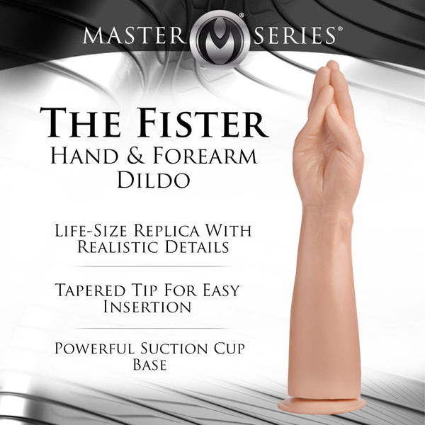 Master Series The Fister Hand and Forearm Dildo - Extreme Toyz Singapore - https://extremetoyz.com.sg - Sex Toys and Lingerie Online Store - Bondage Gear / Vibrators / Electrosex Toys / Wireless Remote Control Vibes / Sexy Lingerie and Role Play / BDSM / Dungeon Furnitures / Dildos and Strap Ons / Anal and Prostate Massagers / Anal Douche and Cleaning Aide / Delay Sprays and Gels / Lubricants and more...