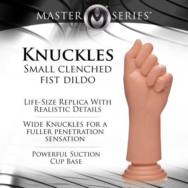 Master Series Knuckles Small Clenched Fist Dildo - Extreme Toyz Singapore - https://extremetoyz.com.sg - Sex Toys and Lingerie Online Store - Bondage Gear / Vibrators / Electrosex Toys / Wireless Remote Control Vibes / Sexy Lingerie and Role Play / BDSM / Dungeon Furnitures / Dildos and Strap Ons  / Anal and Prostate Massagers / Anal Douche and Cleaning Aide / Delay Sprays and Gels / Lubricants and more...