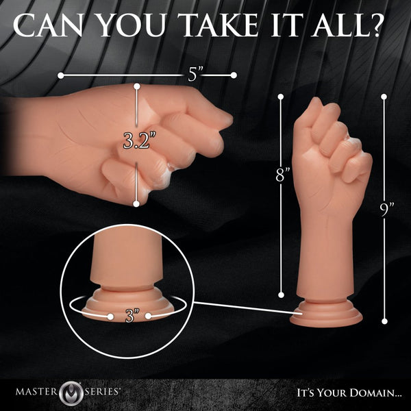 Master Series Knuckles Small Clenched Fist Dildo - Extreme Toyz Singapore - https://extremetoyz.com.sg - Sex Toys and Lingerie Online Store - Bondage Gear / Vibrators / Electrosex Toys / Wireless Remote Control Vibes / Sexy Lingerie and Role Play / BDSM / Dungeon Furnitures / Dildos and Strap Ons  / Anal and Prostate Massagers / Anal Douche and Cleaning Aide / Delay Sprays and Gels / Lubricants and more...