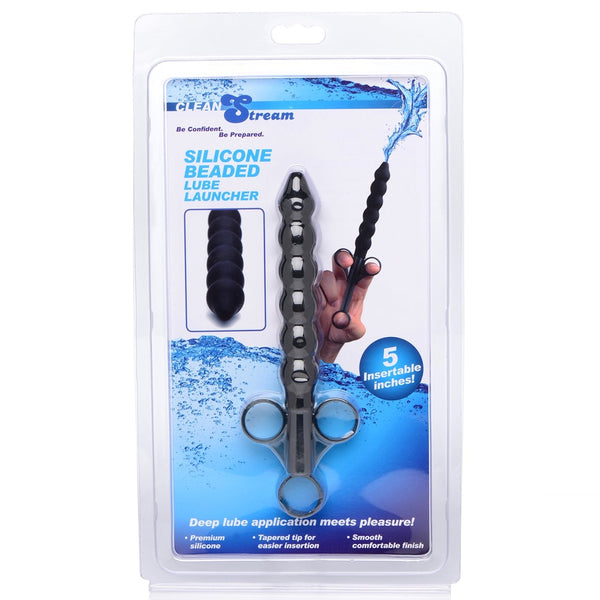 CleasnStream Silicone Beaded Lube Launcher - Extreme Toyz Singapore - https://extremetoyz.com.sg - Sex Toys and Lingerie Online Store - Bondage Gear / Vibrators / Electrosex Toys / Wireless Remote Control Vibes / Sexy Lingerie and Role Play / BDSM / Dungeon Furnitures / Dildos and Strap Ons / Anal and Prostate Massagers / Anal Douche and Cleaning Aide / Delay Sprays and Gels / Lubricants and more...