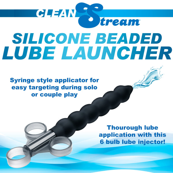 Silicone Beaded Lube Launcher