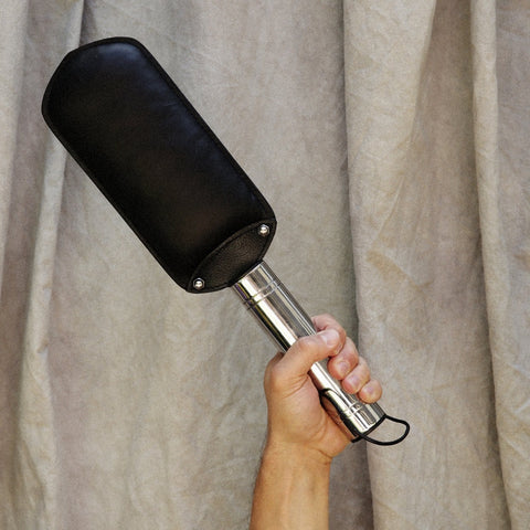 STRICT LEATHER Leather Padded Paddle - Extreme Toyz Singapore - https://extremetoyz.com.sg - Sex Toys and Lingerie Online Store - Bondage Gear / Vibrators / Electrosex Toys / Wireless Remote Control Vibes / Sexy Lingerie and Role Play / BDSM / Dungeon Furnitures / Dildos and Strap Ons  / Anal and Prostate Massagers / Anal Douche and Cleaning Aide / Delay Sprays and Gels / Lubricants and more...