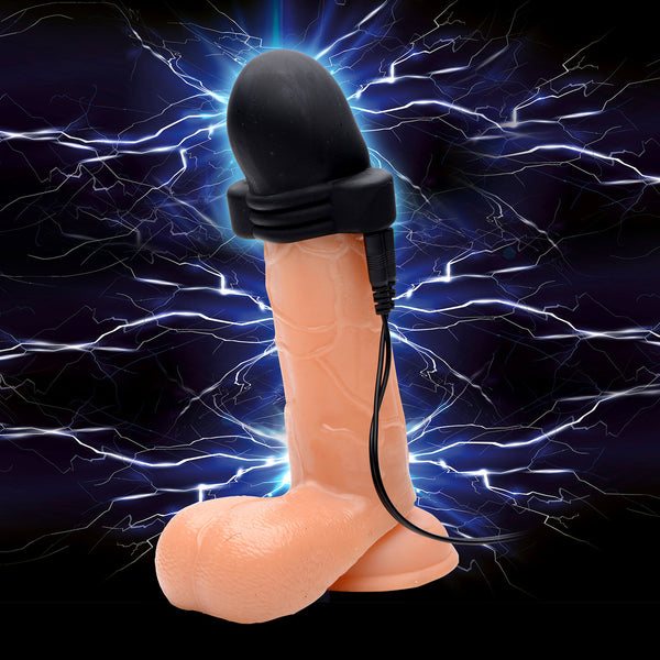 Zeus Electrosex Lightning Hood E-Stim Penis Head Teaser - Extreme Toyz Singapore - https://extremetoyz.com.sg - Sex Toys and Lingerie Online Store