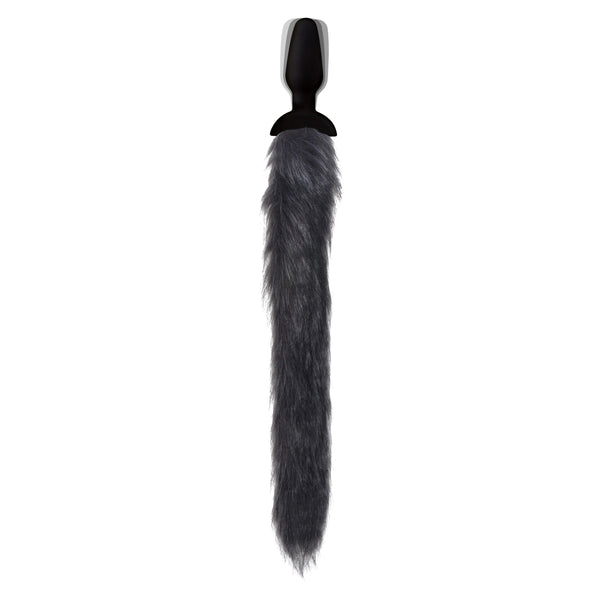 Remote Control Vibrating Fox Tail Anal Plug