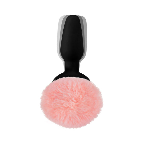 Remote Control Vibrating Bunny Tail Anal Plug