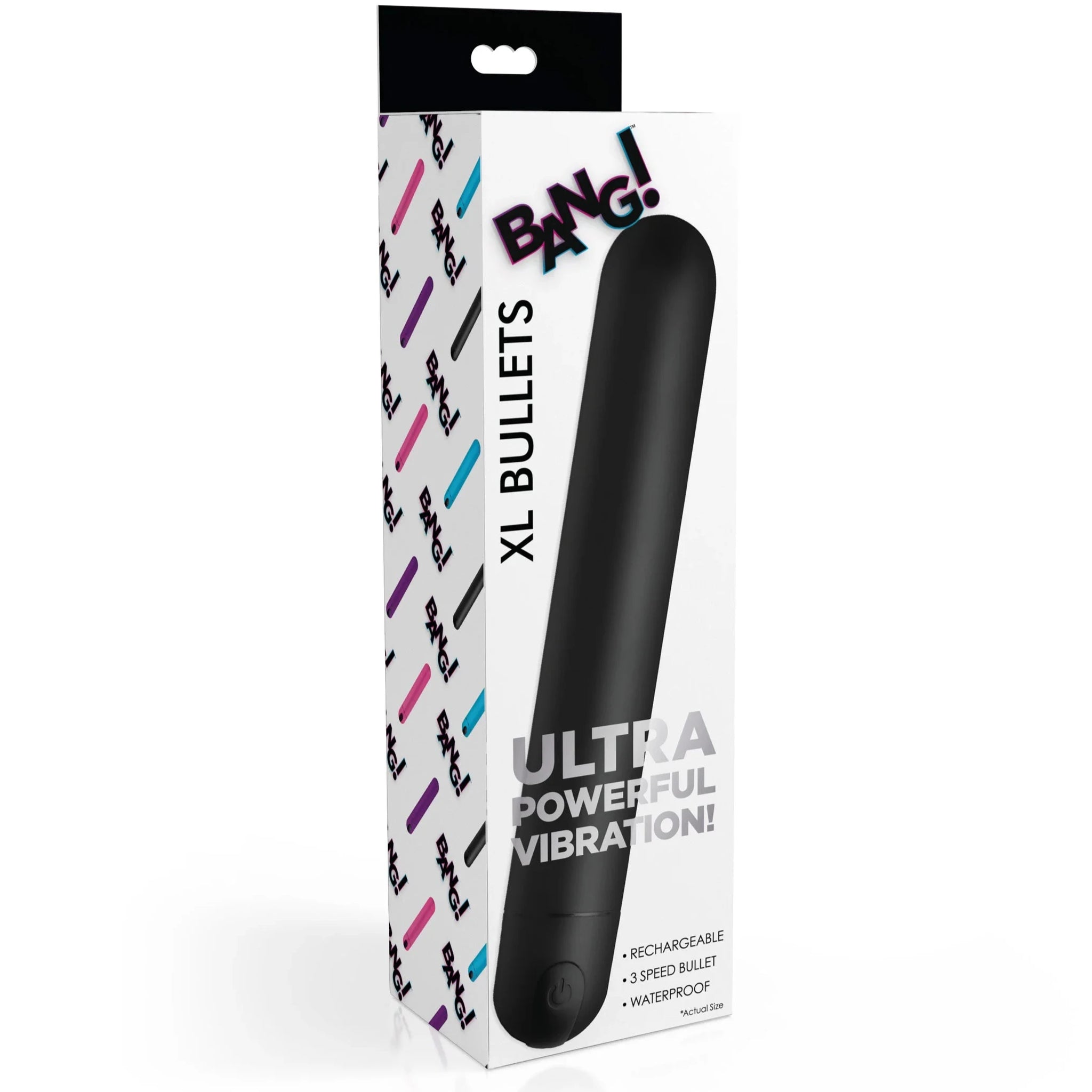 XL Rechargeable Bullet Vibrator - Black