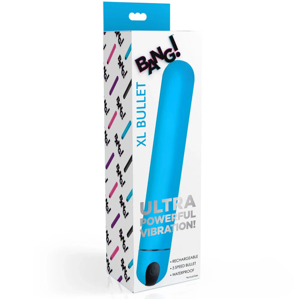 XL Rechargeable Bullet Vibrator - Blue