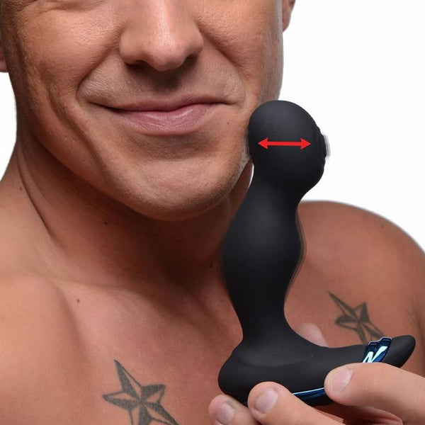 Alpha-Pro 6X P-Pounce Double Tapping Prostate Stimulator - Extreme Toyz Singapore - https://extremetoyz.com.sg - Sex Toys and Lingerie Online Store - Bondage Gear / Vibrators / Electrosex Toys / Wireless Remote Control Vibes / Sexy Lingerie and Role Play / BDSM / Dungeon Furnitures / Dildos and Strap Ons  / Anal and Prostate Massagers / Anal Douche and Cleaning Aide / Delay Sprays and Gels / Lubricants and more...