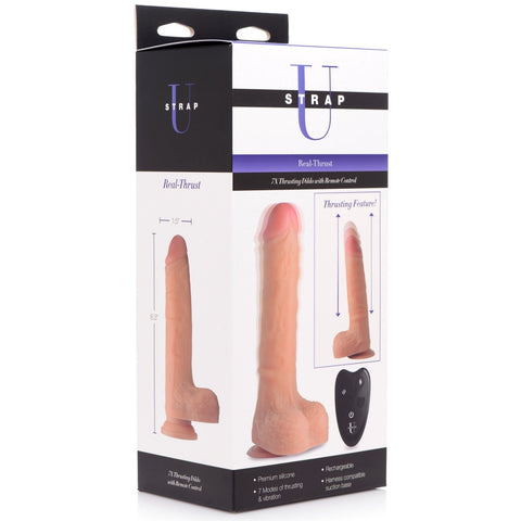 7X Thrusting Dildo with Remote Control