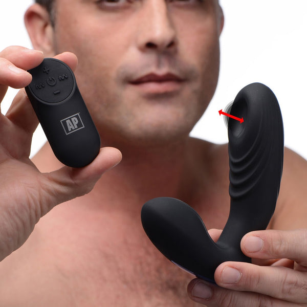 Thump It 7X P-Thump Remote Control Tapping Prostate Stimulator - Extreme Toyz Singapore - https://extremetoyz.com.sg - Sex Toys and Lingerie Online Store - Bondage Gear / Vibrators / Electrosex Toys / Wireless Remote Control Vibes / Sexy Lingerie and Role Play / BDSM / Dungeon Furnitures / Dildos and Strap Ons  / Anal and Prostate Massagers / Anal Douche and Cleaning Aide / Delay Sprays and Gels / Lubricants and more...