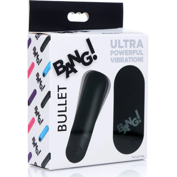 Remote Control Vibrating Bullet - Black