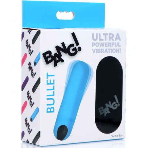 Remote Control Vibrating Bullet - Blue