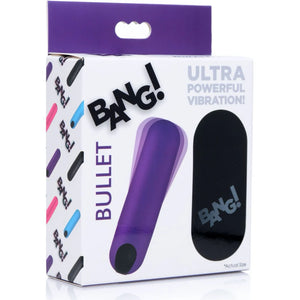 Remote Control Vibrating Bullet - Purple