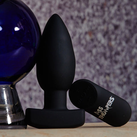 Ass Thumpers The Taper 10X Smooth Silicone Remote Control Rechargeable Vibrating Butt Plug - Extreme Toyz Singapore - https://extremetoyz.com.sg - Sex Toys and Lingerie Online Store