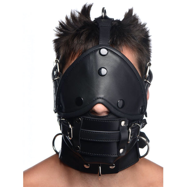 STRICT LEATHER Leather Head Harness with Removeable Gag - Extreme Toyz Singapore - https://extremetoyz.com.sg - Sex Toys and Lingerie Online Store - Bondage Gear / Vibrators / Electrosex Toys / Wireless Remote Control Vibes / Sexy Lingerie and Role Play / BDSM / Dungeon Furnitures / Dildos and Strap Ons  / Anal and Prostate Massagers / Anal Douche and Cleaning Aide / Delay Sprays and Gels / Lubricants and more...