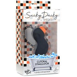 Inmi Shegasm Sucky Ducky Rechargeable Clitoral Stimulator - Black - Extreme Toyz Singapore - https://extremetoyz.com.sg - Sex Toys and Lingerie Online Store  Edit alt text