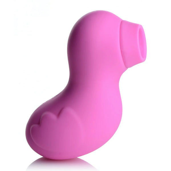 Sucky Ducky Silicone Rechargeable Clitoral Stimulator - Pink