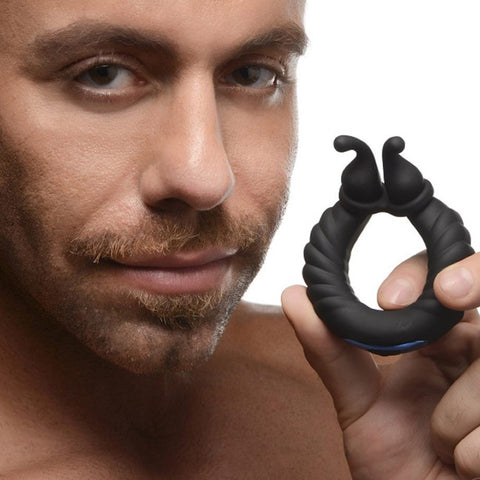 10X Cobra Dual Stimulation Silicone Cock Ring