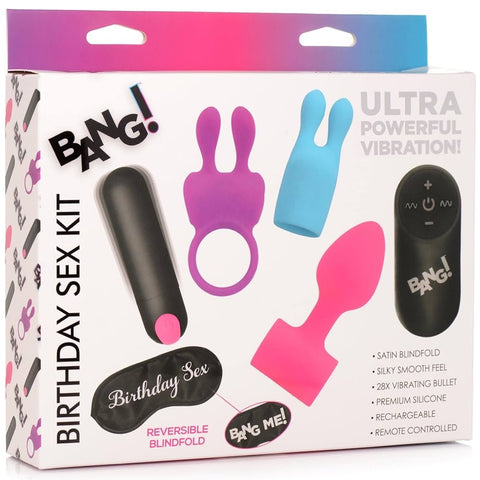 Bang! Remote Control Birthday Sex Kit - Extreme Toyz Singapore - https://extremetoyz.com.sg - Sex Toys and Lingerie Online Store