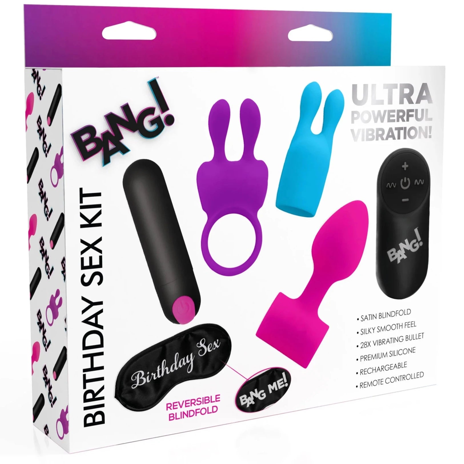 Remote Control Birthday Sex Kit