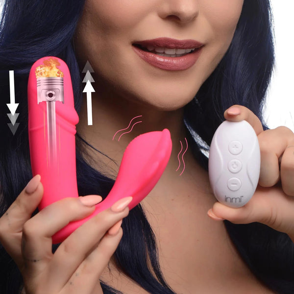 Panty Thumper 7X Thumping Silicone Vibrator with Remote Control
