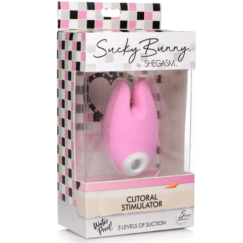 Sucky Bunny Rechargeable Silicone Clitoral Stimulator