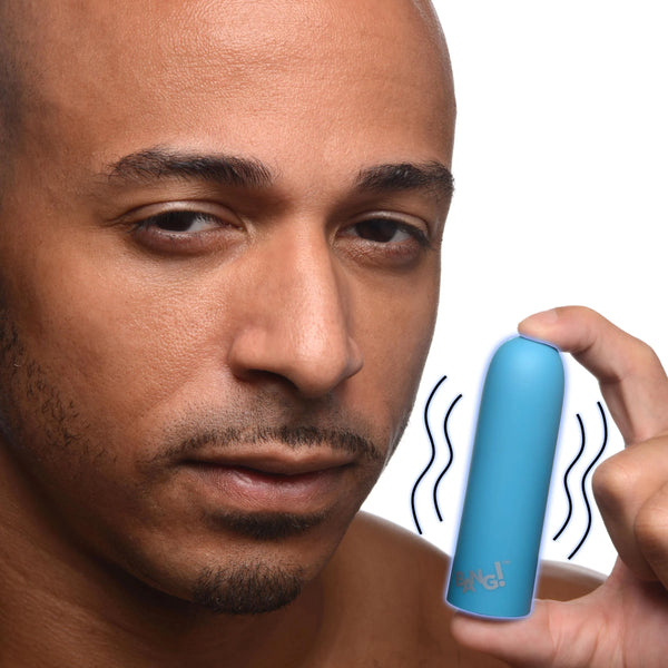 10X Rechargeable Mega Bullet Vibe - Blue