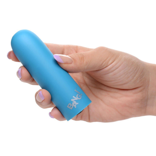 10X Rechargeable Mega Bullet Vibe - Blue