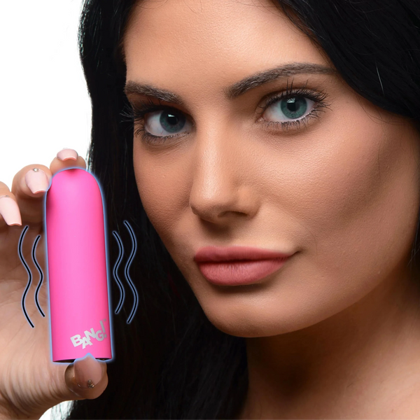 10X Rechargeable Mega Bullet Vibe - Pink